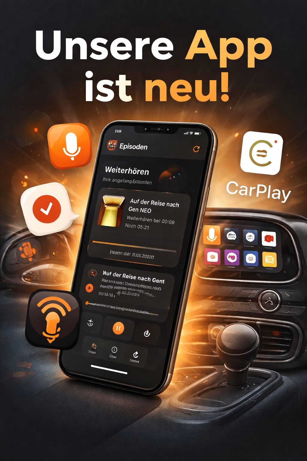 Unsere App ist neu!