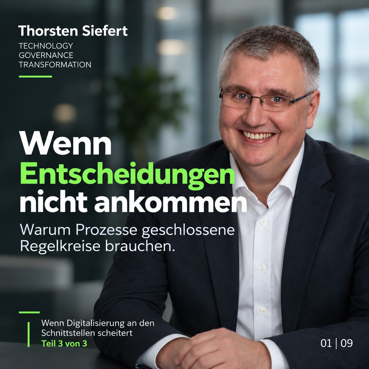 Wenn Entscheidungen nicht ankommen...