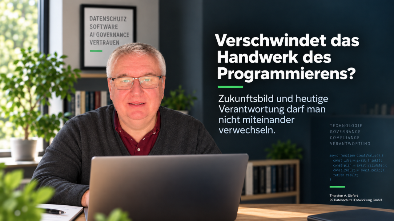 Verschwindet das Handwerk des Programmierens?